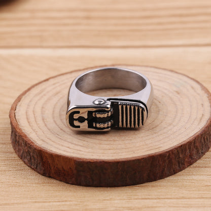 Punk Metal Lighter Ring