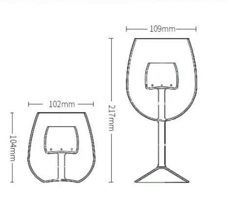 Fountain Wine Glass Decanter