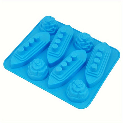 1pc Ice Cube Mold, Silicone Ice Cube Tray, Multifunctional Chocolate Mold, Mold For Pudding,Jelly,Candy, Whiskey Ice Cube Tray, Ice Trays For Freezer Cocktail Whiskey, Kitchen Accessaries,Apartment Essentials, Party Supplies