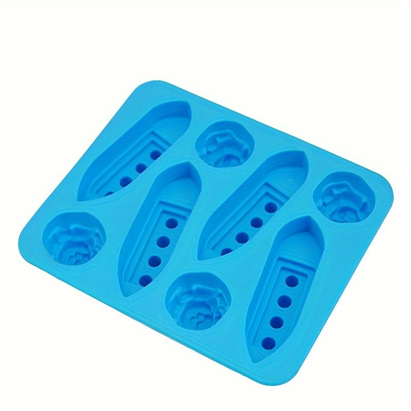 1pc Ice Cube Mold, Silicone Ice Cube Tray, Multifunctional Chocolate Mold, Mold For Pudding,Jelly,Candy, Whiskey Ice Cube Tray, Ice Trays For Freezer Cocktail Whiskey, Kitchen Accessaries,Apartment Essentials, Party Supplies