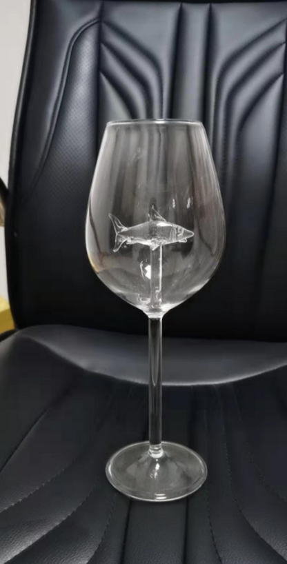 Shark Wine Glass