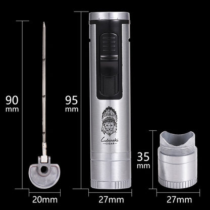 All-in-one Multifunctional Cigar Lighter