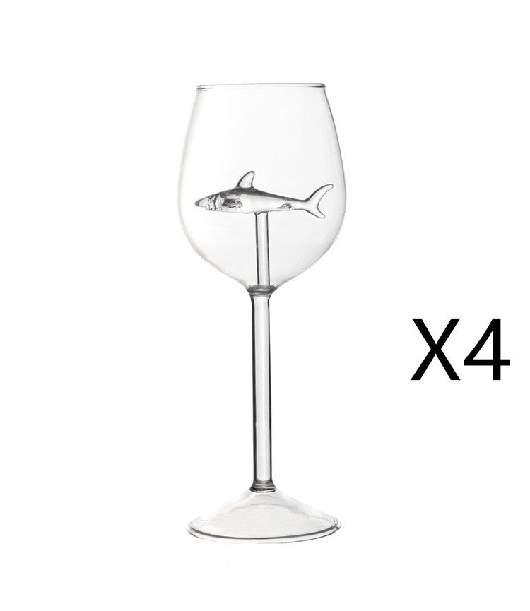 Shark Wine Glass