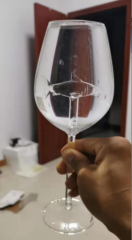 Shark Wine Glass