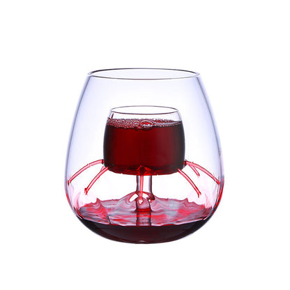 Fountain Wine Glass Decanter