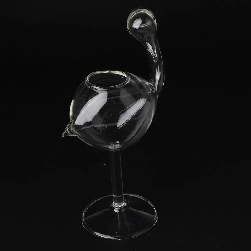 Red Wine Goblet Wine Cocktail Glasses 180ml Swan Shape Wine Glass Party Barware Drinkware