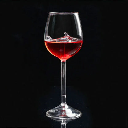 Ocean Figurine Wine Glass