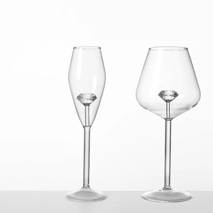 Diamond Essence Wine Glass