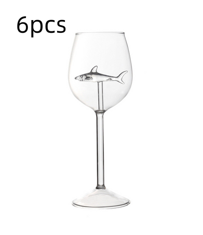 Shark Wine Glass