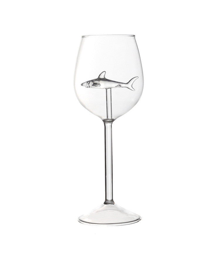 Shark Wine Glass