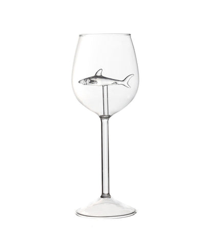 Shark Wine Glass